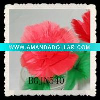 Wholesale wholesale red feather carnation flowers