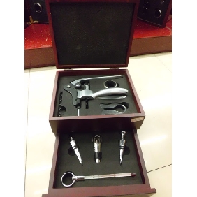 Wholesale Wooden Wine Set And Accessories Box
