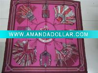 Wholesale designer brand twill silk scarf/100% silk twill scarf