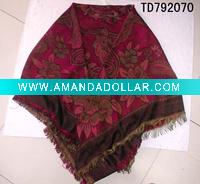 twill silk scarf