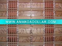 bamboo window curtain