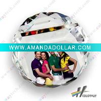 Wholesale popular office set Crystal Card Holder