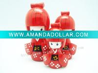 Wholesale Wooden Japanese Doll