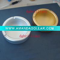 ABS plastic and zinc alloy ashtray
