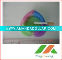 Wholesale Portable Heart Shape Silicone Ashtray