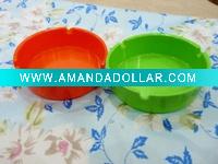 Wholesale round shape silicone ashtray