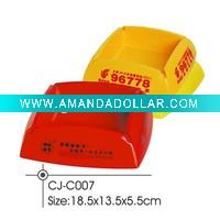 square plastic ashtrays