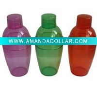 Wholesale 180ml/250ml/500ml/700ml Plastic Cocktail Shakers;Stainless Cocktail Shaker;Disposable Plastic Shakers