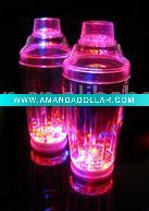 Flashing colorful light up Cocktail Shaker