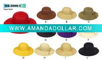 Lady's straw floppy hat