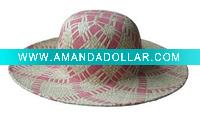 Wholesale Fashion Floppy Hat With Checked Pattern For Ladies