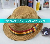 2012 sell fashion well design straw hat with lace