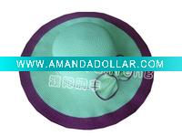 Wholesale lady summer floppy straw hat