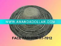 Wholesale new style ladies straw floppy hat HT-7012
