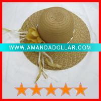 Wholesale Cheap beige ladies summer hats(SU-SH3481)