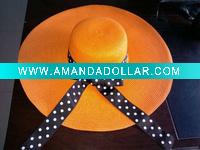 floppy straw hats/paper straw weaving hat