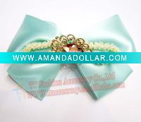 Wholesale fashion grosgrain ribbon hair accessories clips bows