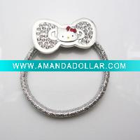 Wholesale zinc alloy hair bow tie