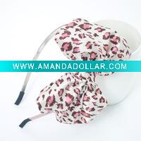 Wholesale Lovely Bow Hair Band with lots of dots