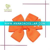 Wholesale hot selling flower design hair bows for girls (letter M)