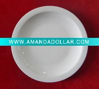 Wholesale daily use white round narrow rim plate, porcelain dessert plate for hotel,ceramic plate