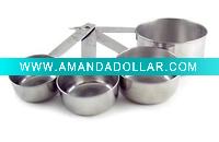 Wholesale Set of 4 stainless steel Measuring cups