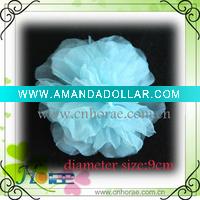 Wholesale hair chiffon flower