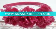 Chiffon Flower headbad