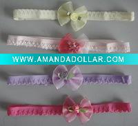 Chiffon Flower Bow Headband