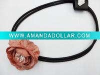 chiffon flower head band