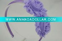 Wholesale Fashion handmake chiffon flower headband