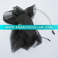 Wholesale fashion chiffon flower headband