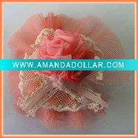 Wholesale Fashion accessories hair pin clip with chiffon and gauze