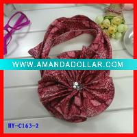 Wholesale 2012 Satin cystal flower and rhinestone flowers headwrap(HY-C163-2)