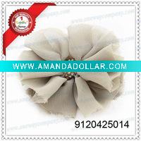 chiffon flower hair accessories