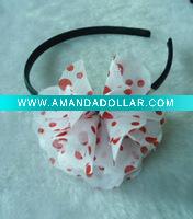 chiffon flower alice band