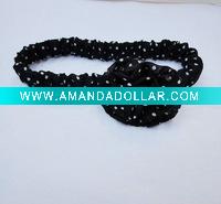 Elastic Flower Headband