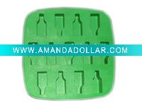 Winebottle Shaped Silicon Ice Tray