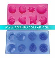 Shaped Silicone Ice Cube Tray