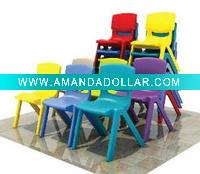 Wholesale 2012 colorful kindergarten plastic chair