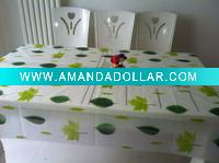 dining oilproof printed plastic table cloth