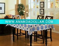 home & gardon plastic table cloth
