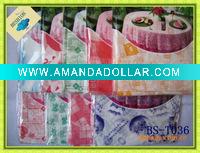 100% Polyester round jacquard table cloth