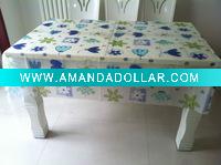 new designed printed PE table cloth