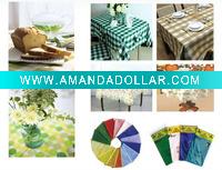 Round Polyester table cloth
