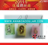 PVC mini digital photo album mobile strap,mini picture frame