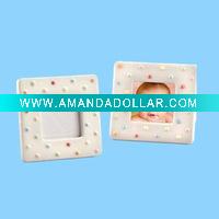 square mini ceramic picture frame