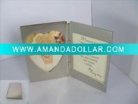 2.5" Customized metal folding picture frame, mini frame, photo frame