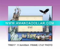 Wholesale Souvenir cities 2x3 picture frame,mini photo frame for picture,tour handmade photo frames designs,souvenir picture frame