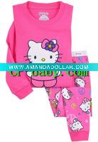 Wholesale 100 cotton pajamas kids